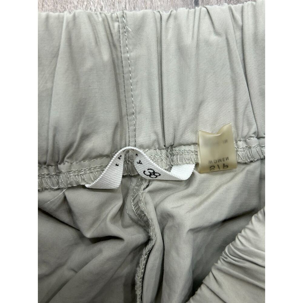 Theory 38 Womens Gray Elastic Waist Slash Pocket Cropped Jogger Pants Size Small - Picture 6 of 11